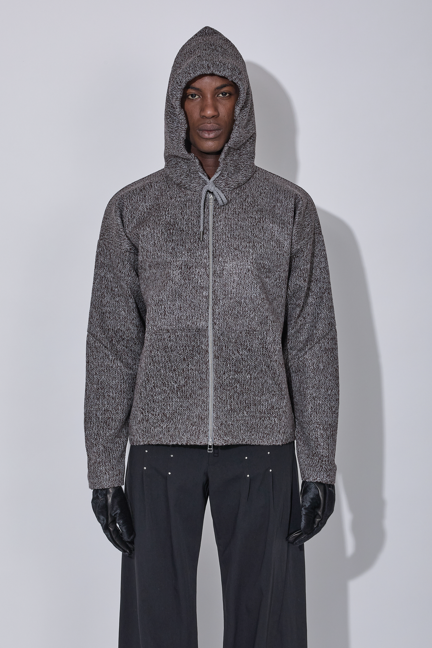 _J.L - A.L_ Cristal Hoodie J315777-M-Brown