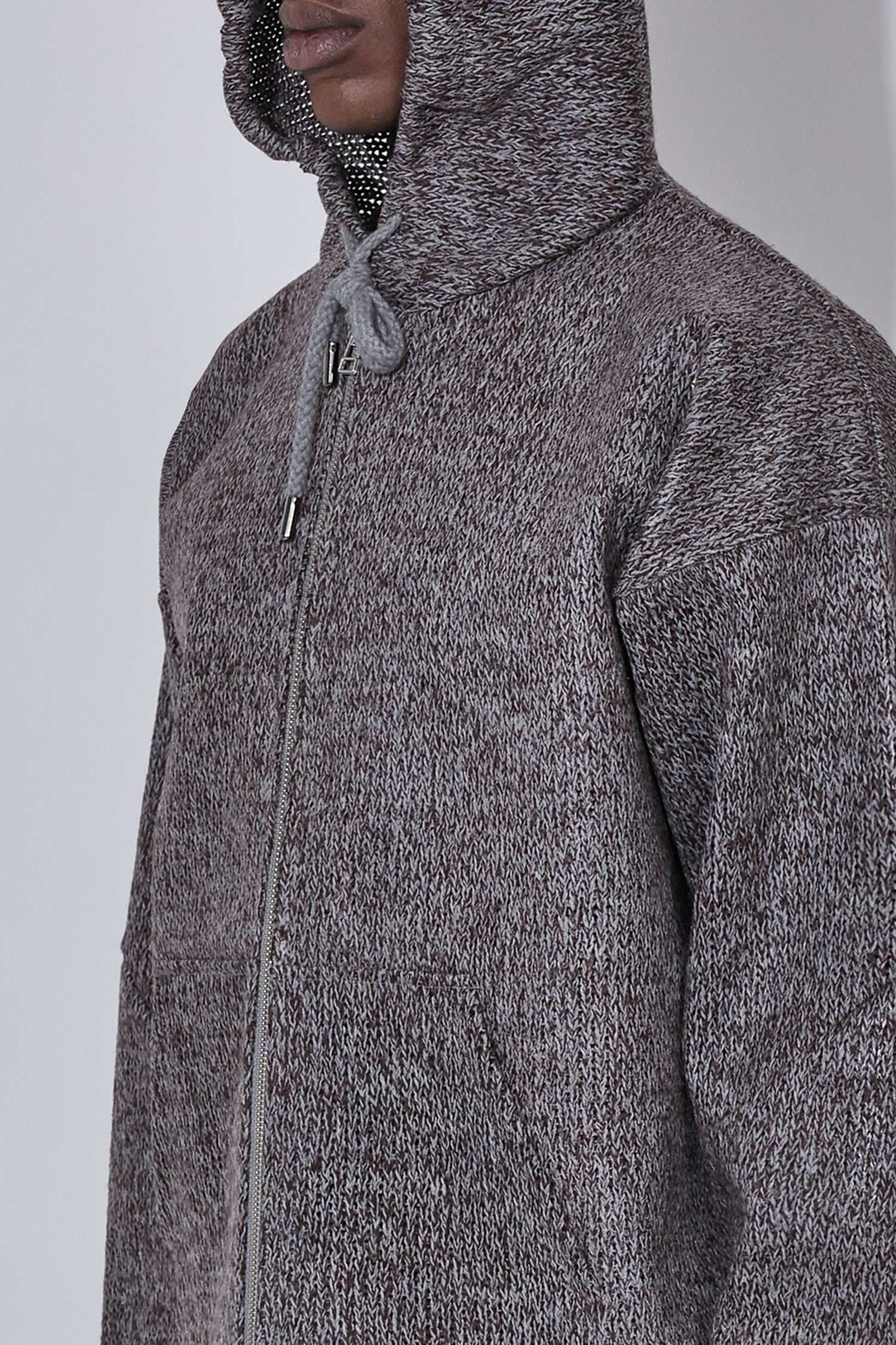 _J.L - A.L_ Cristal Hoodie J315777-M-Brown