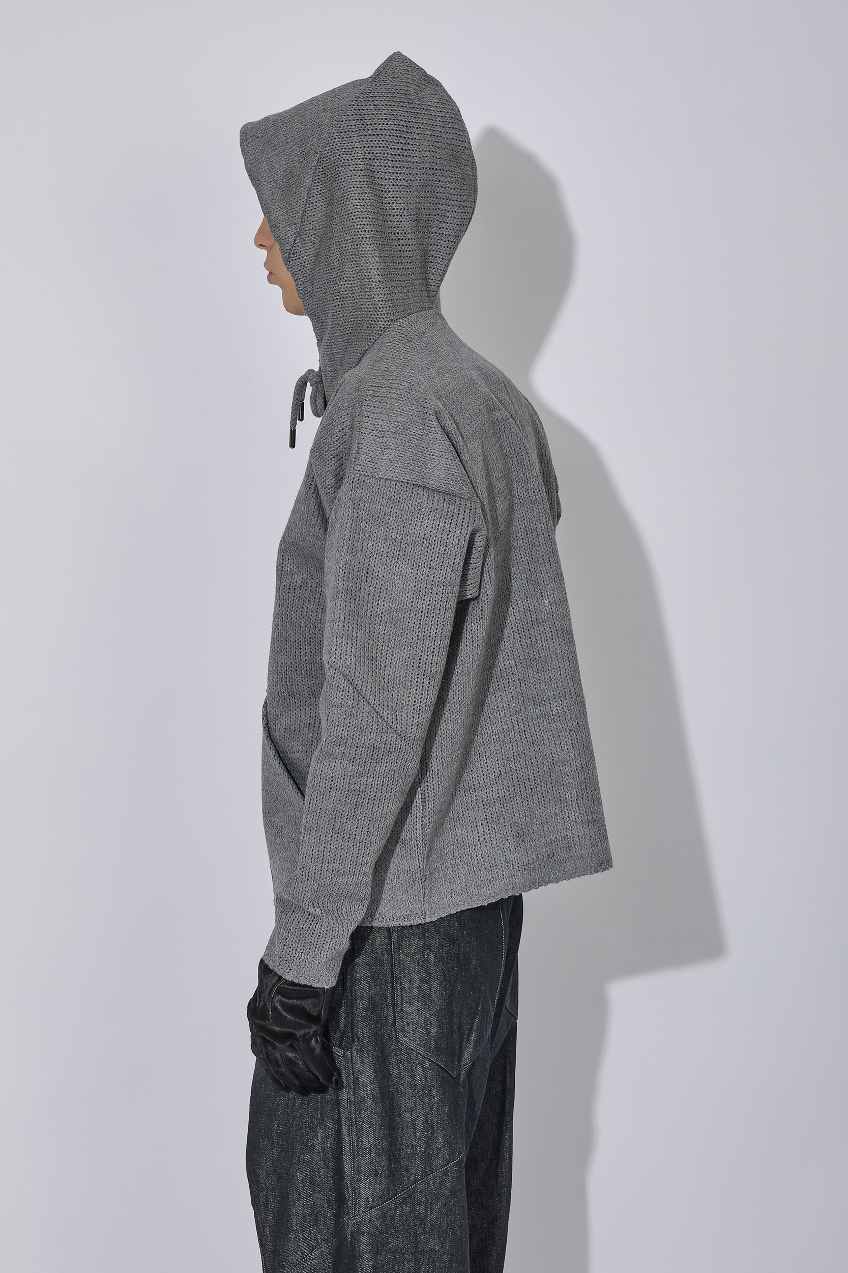 _J.L-A.L_ Cristal Hoodie J315778-M-Grey
