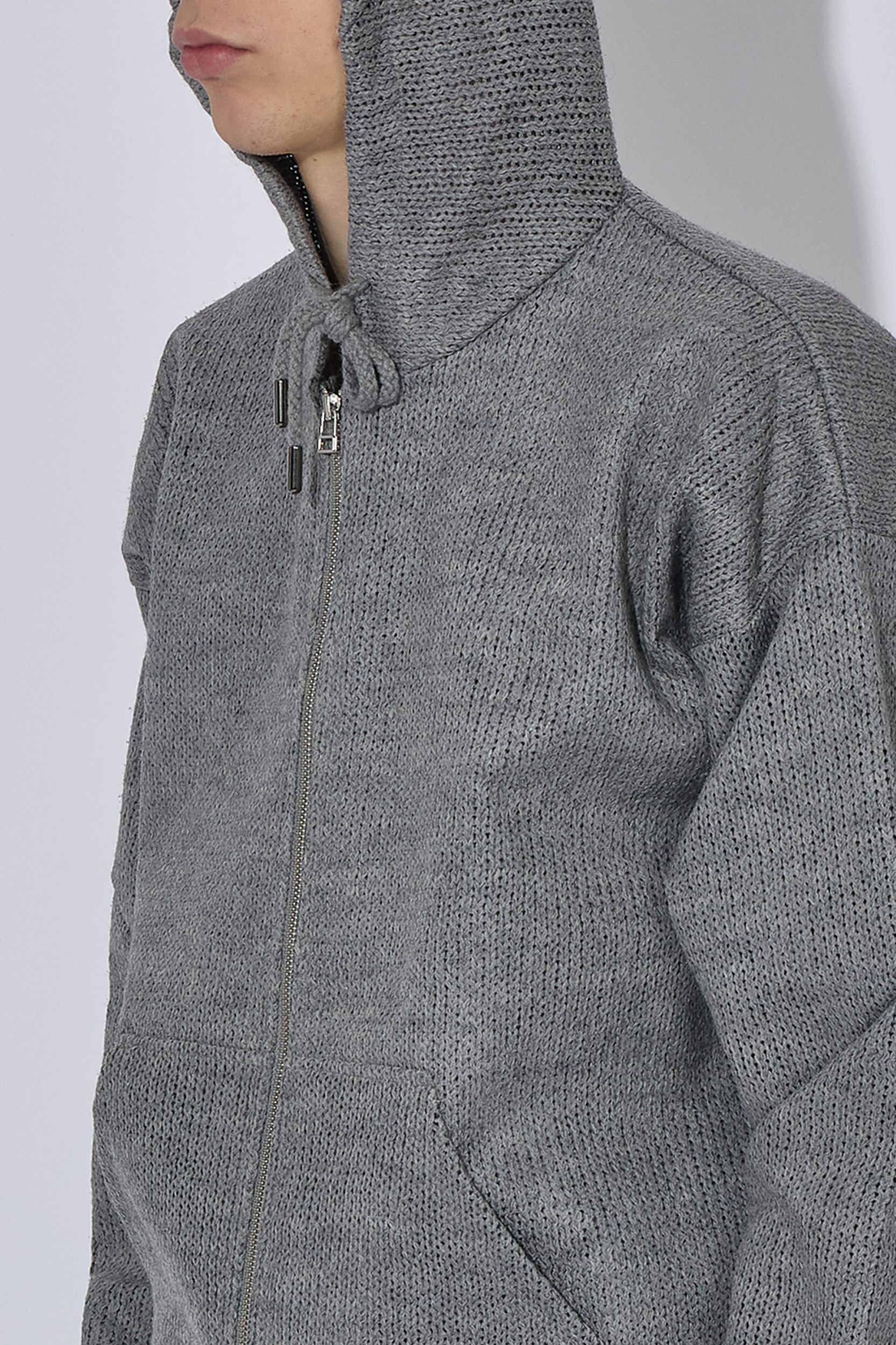 _J.L-A.L_ Cristal Hoodie J315778-M-Grey