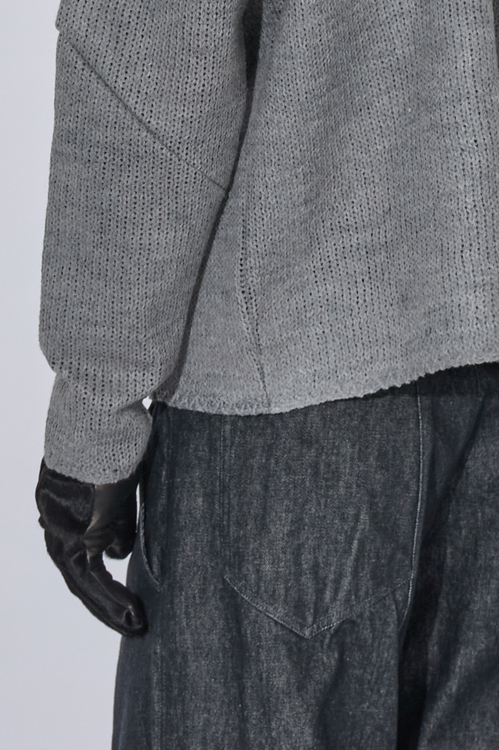 _J.L-A.L_ Cristal Hoodie J315778-M-Grey