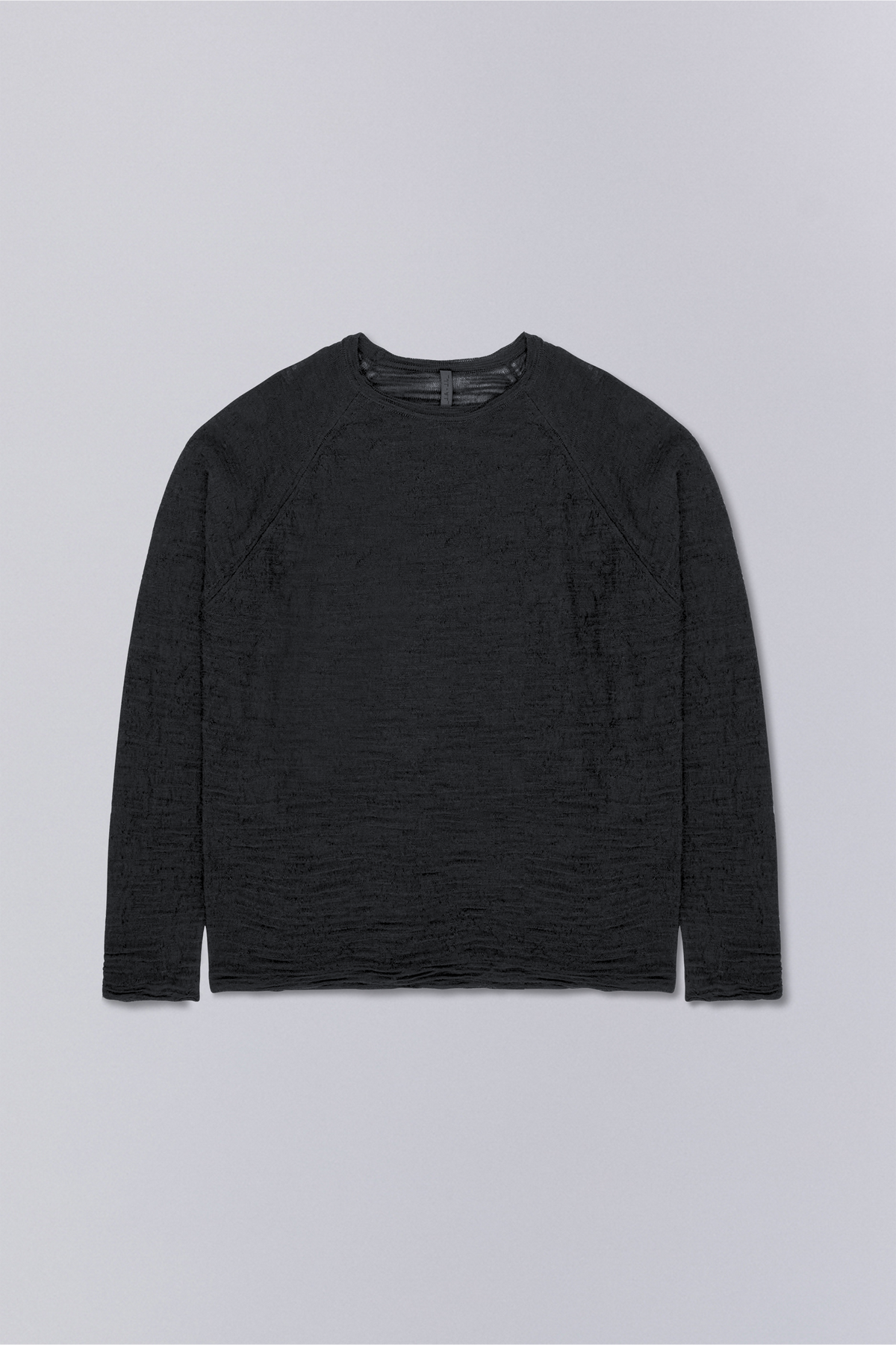 _J.L - A.L_ Valio Knitted Longsleeve J315786-S-Black front