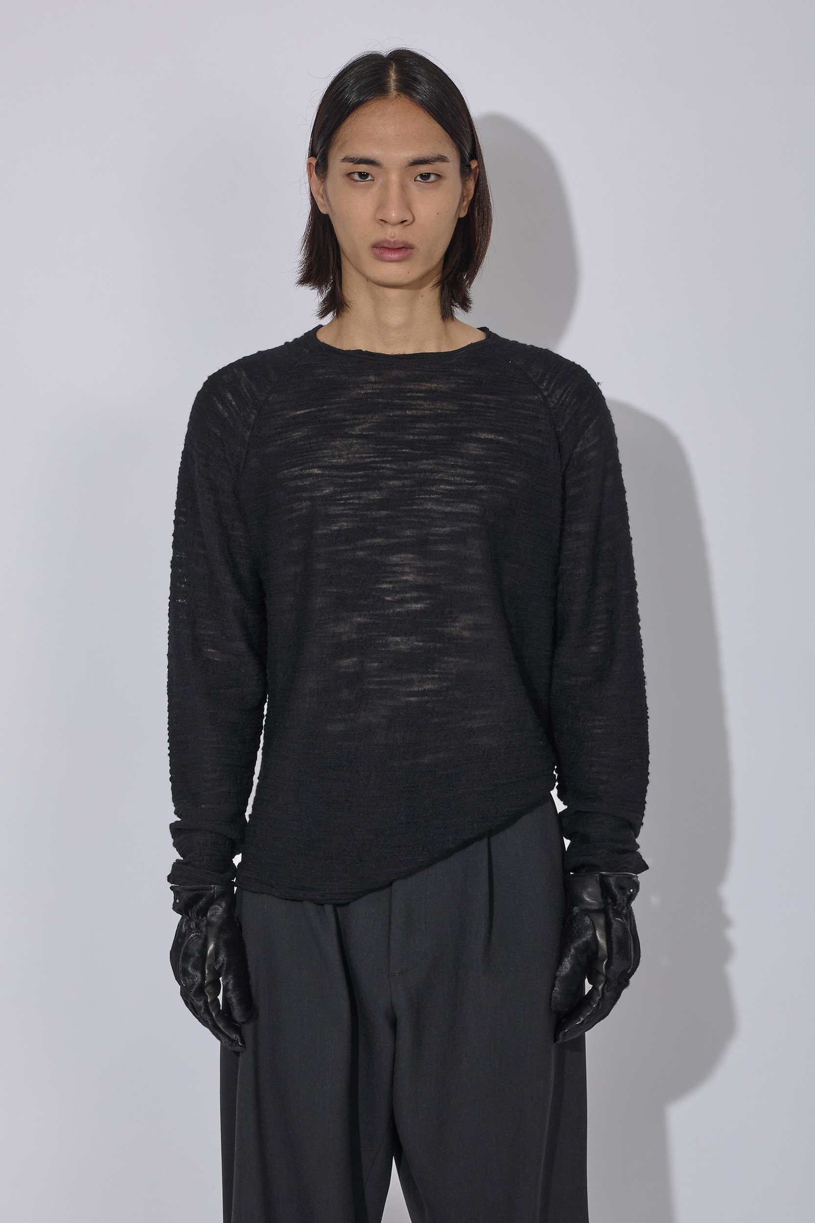 _J.L-A.L_ Valio Knitted Longsleeve J315786-XL-Black