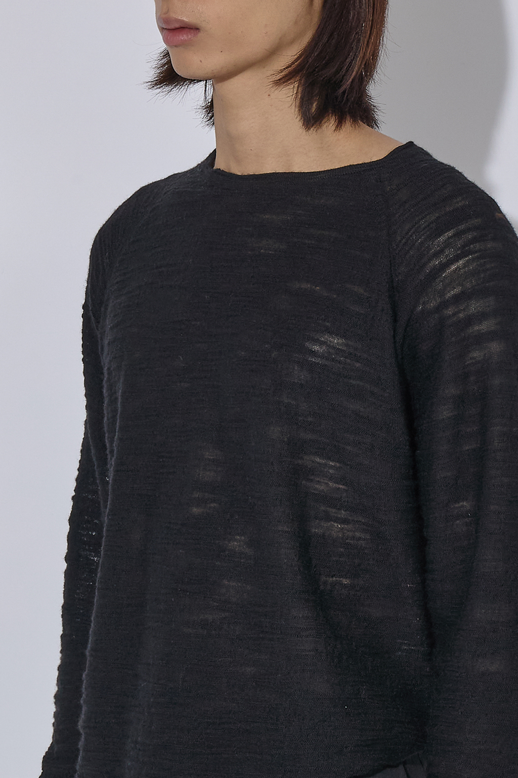 _J.L - A.L_ Valio Knitted Longsleeve J315786-S-Black