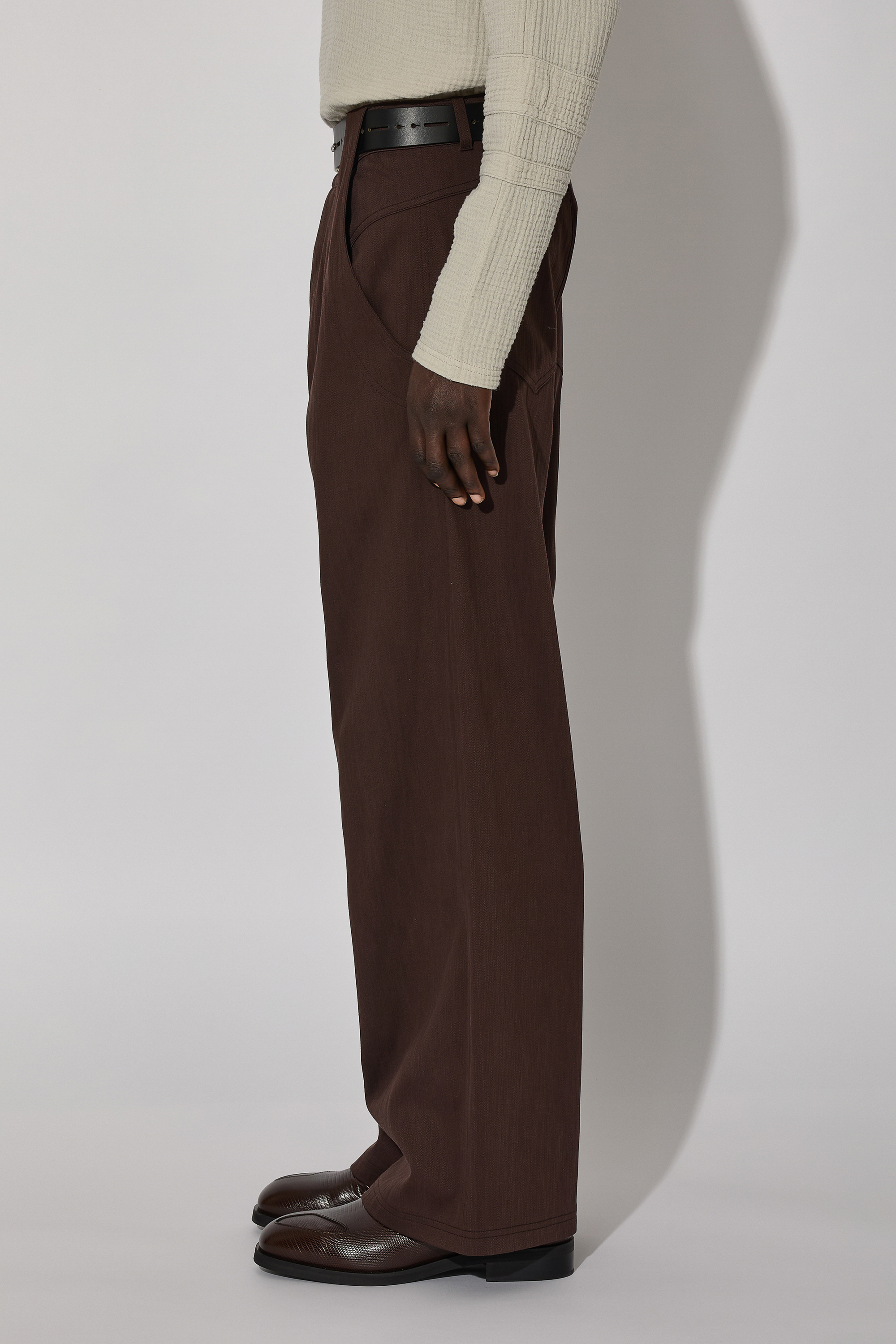 _J.L-A.L_ Thonet Trousers J327450-S-Brown
