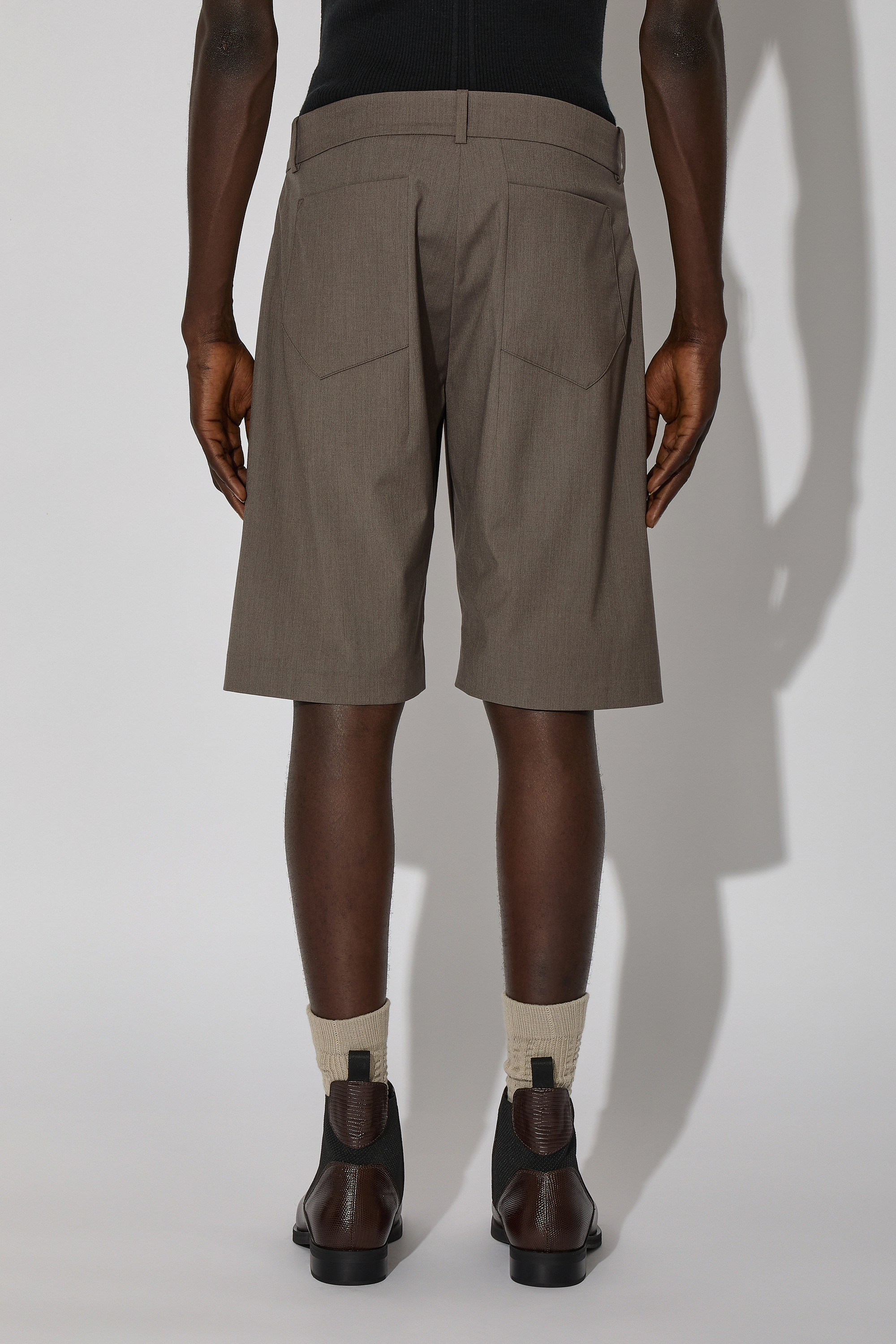 _J.L-A.L_ Mitre Shorts J327488-M-Grey