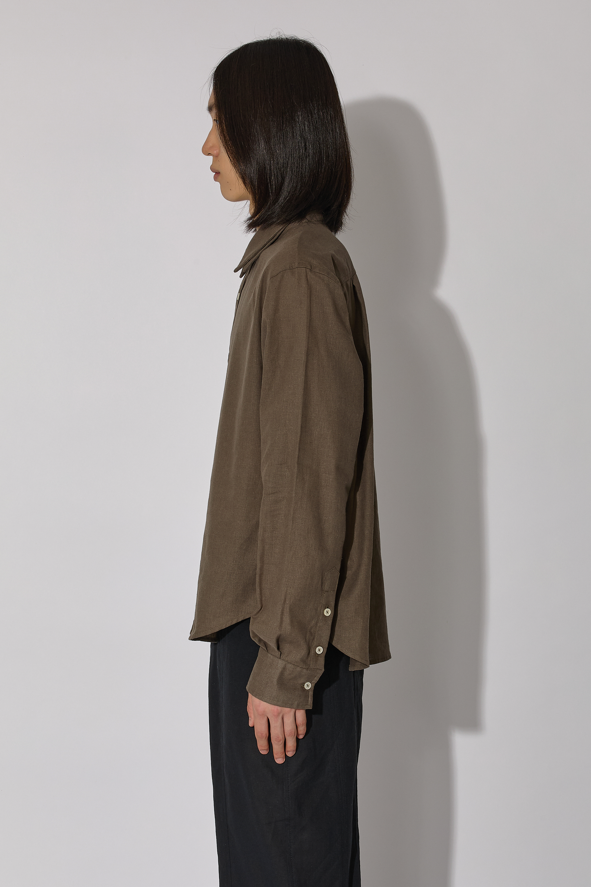 _J.L-A.L_ Triple Collar Shirt J327946-S-Brown