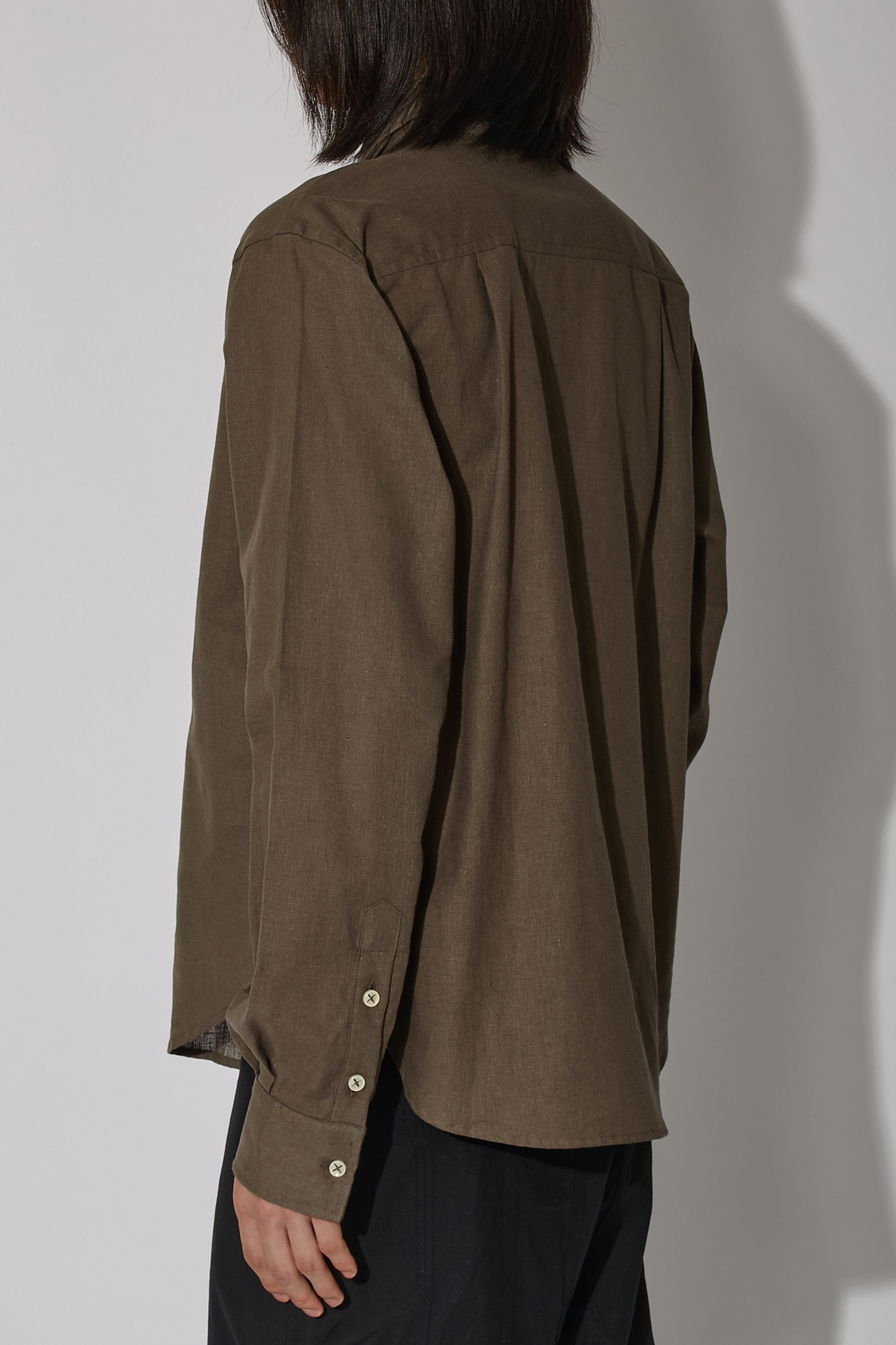 _J.L-A.L_ Triple Collar Shirt J327946-S-Brown