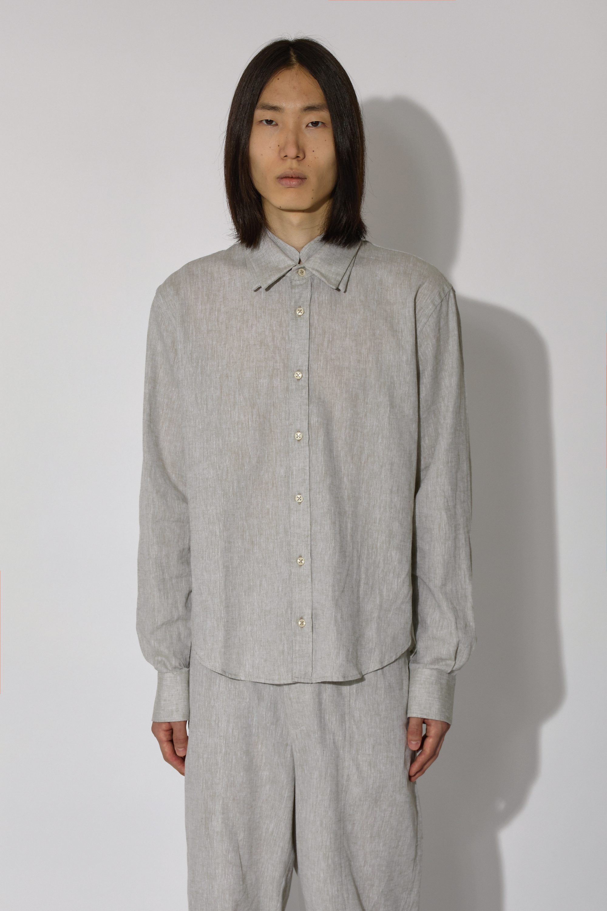 _J.L-A.L_ Triple Collar Shirt J327947-M-Green