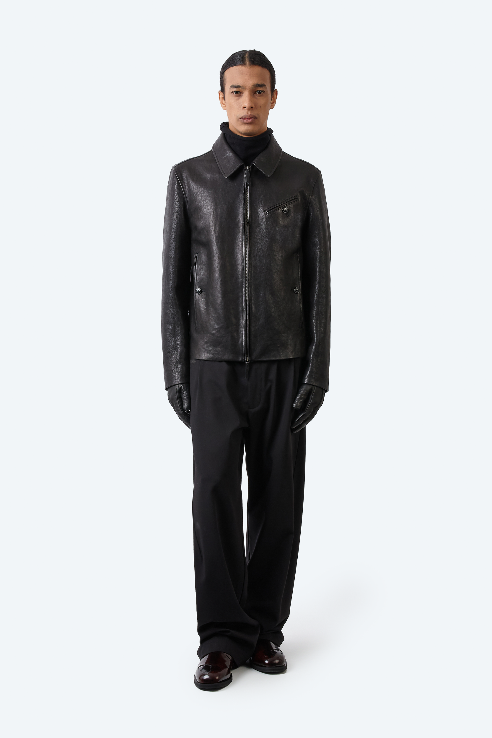 _J.L-A.L_ Vellum Jacket J347960-M-Black