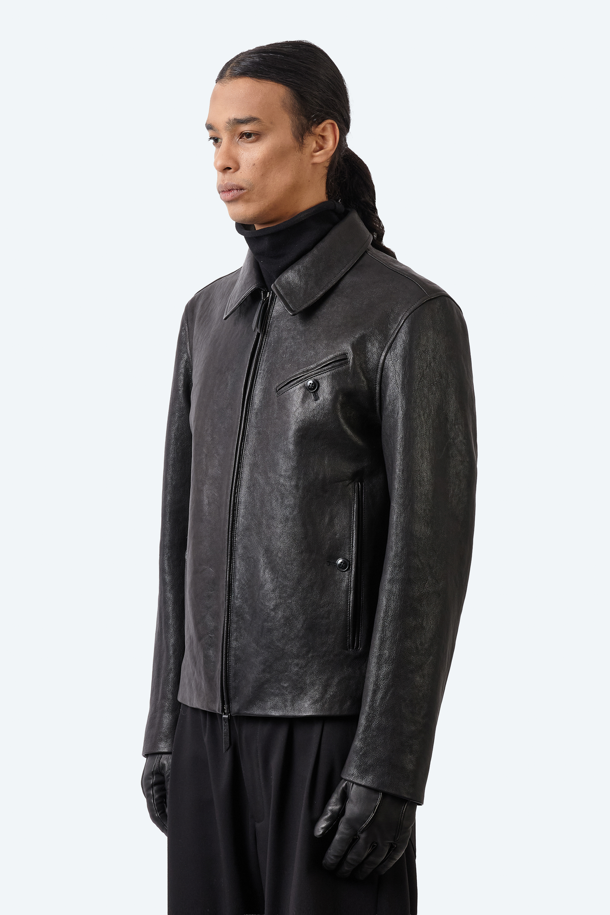 _J.L-A.L_ Vellum Jacket J347960-M-Black