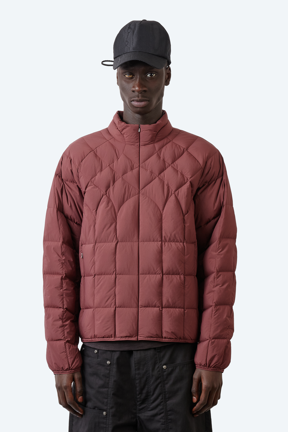 _J.L-A.L_ Damask Jacket J349012-M-Red