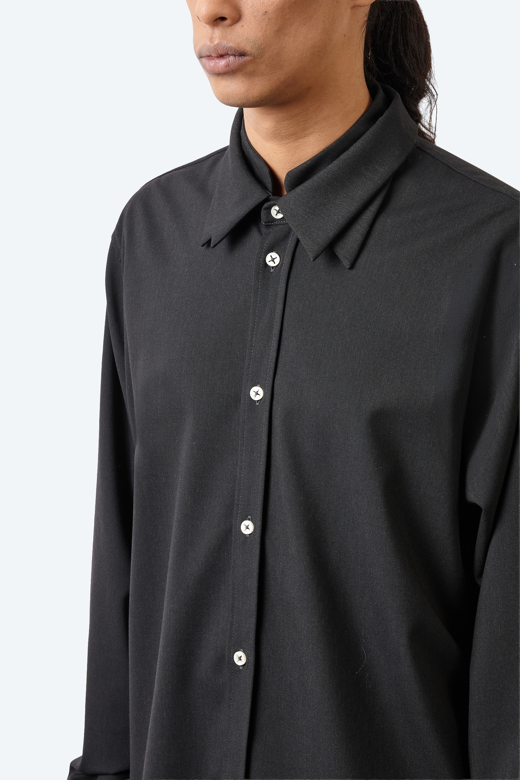 _J.L-A.L_ Triple Collar Shirt J349310-M-Black