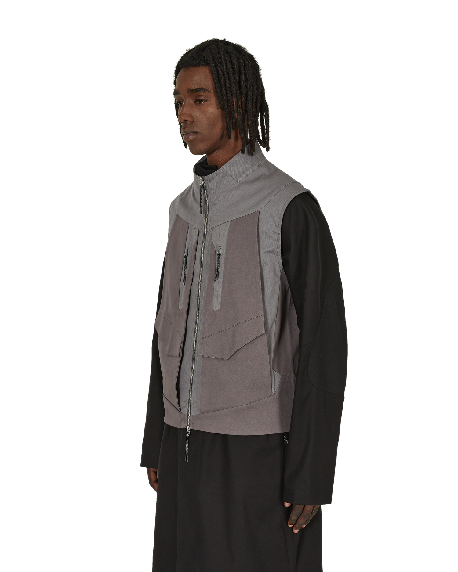 _J.L-A.L_ Delwa Vest J256233-M-Grey