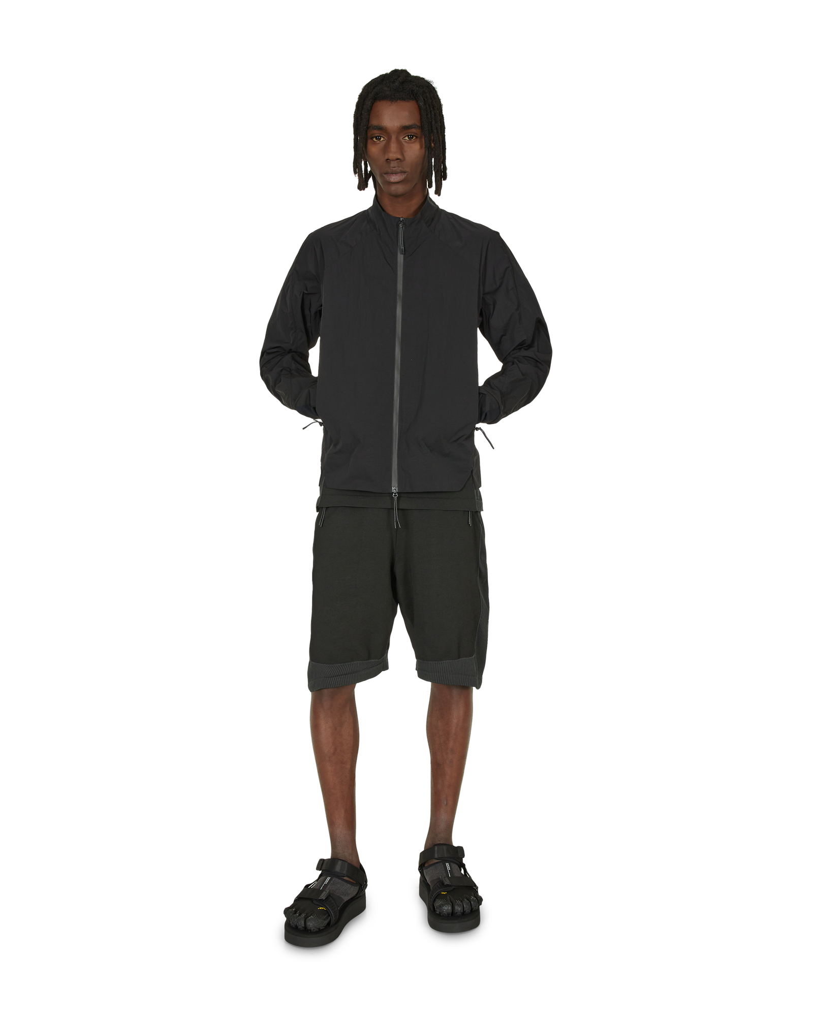 ジャケット・アウター J.L-A.L 23AW Notch Track Top Notch Track Top Black Meteorite – _J.L-A.L_