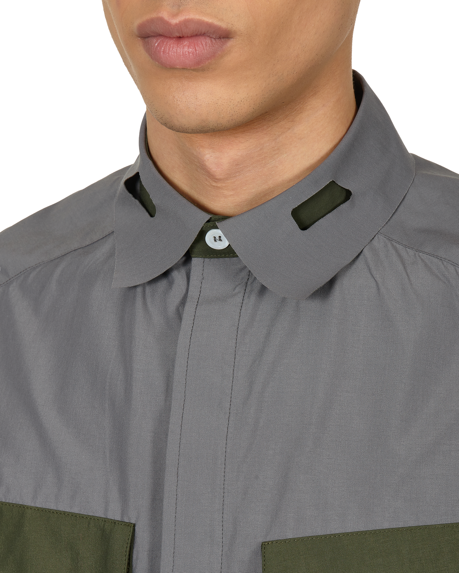 _J.L - A.L_ Cauter Shirt L/s J256248-XL-Grey