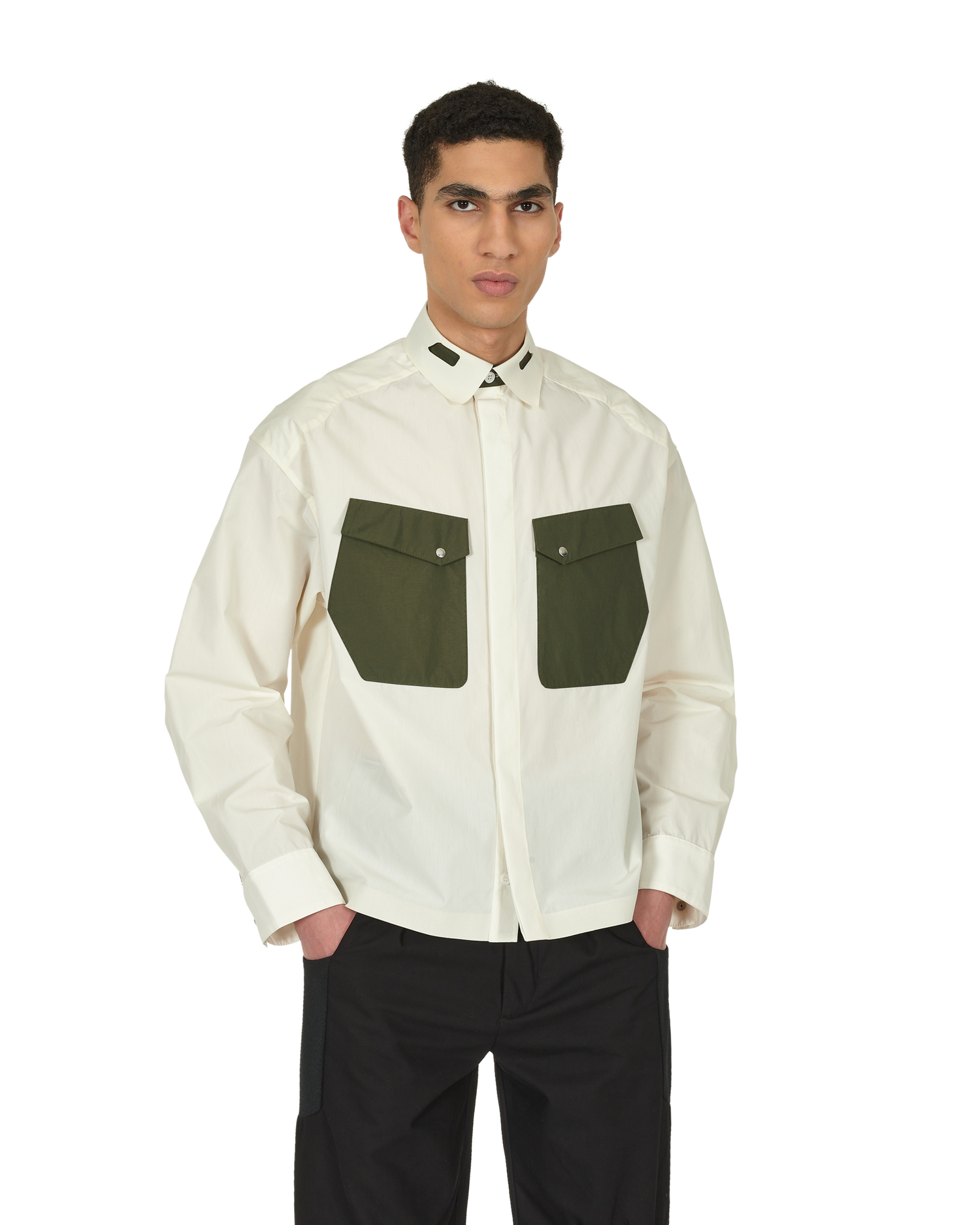 _J.L-A.L_ Cauter Shirt L/s J256249-S-White