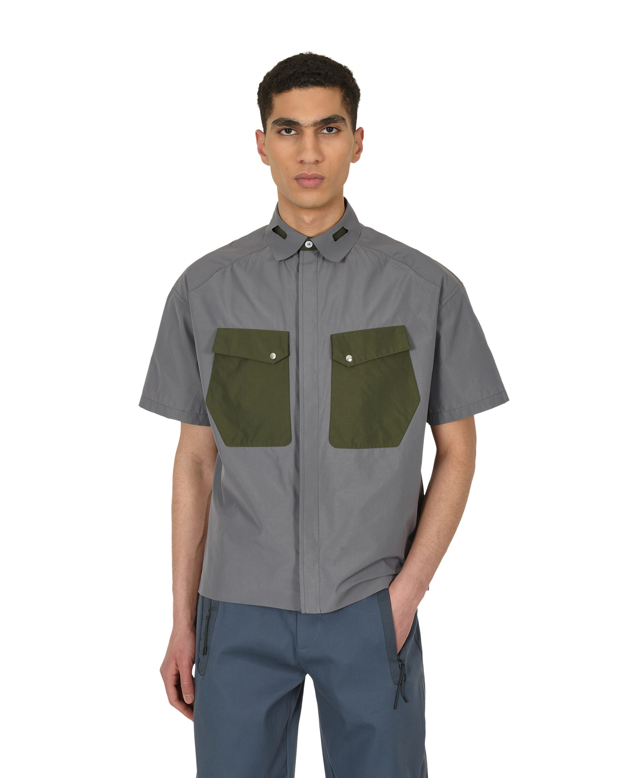 _J.L-A.L_ Cauter Shirt S/s J256250-S-Grey