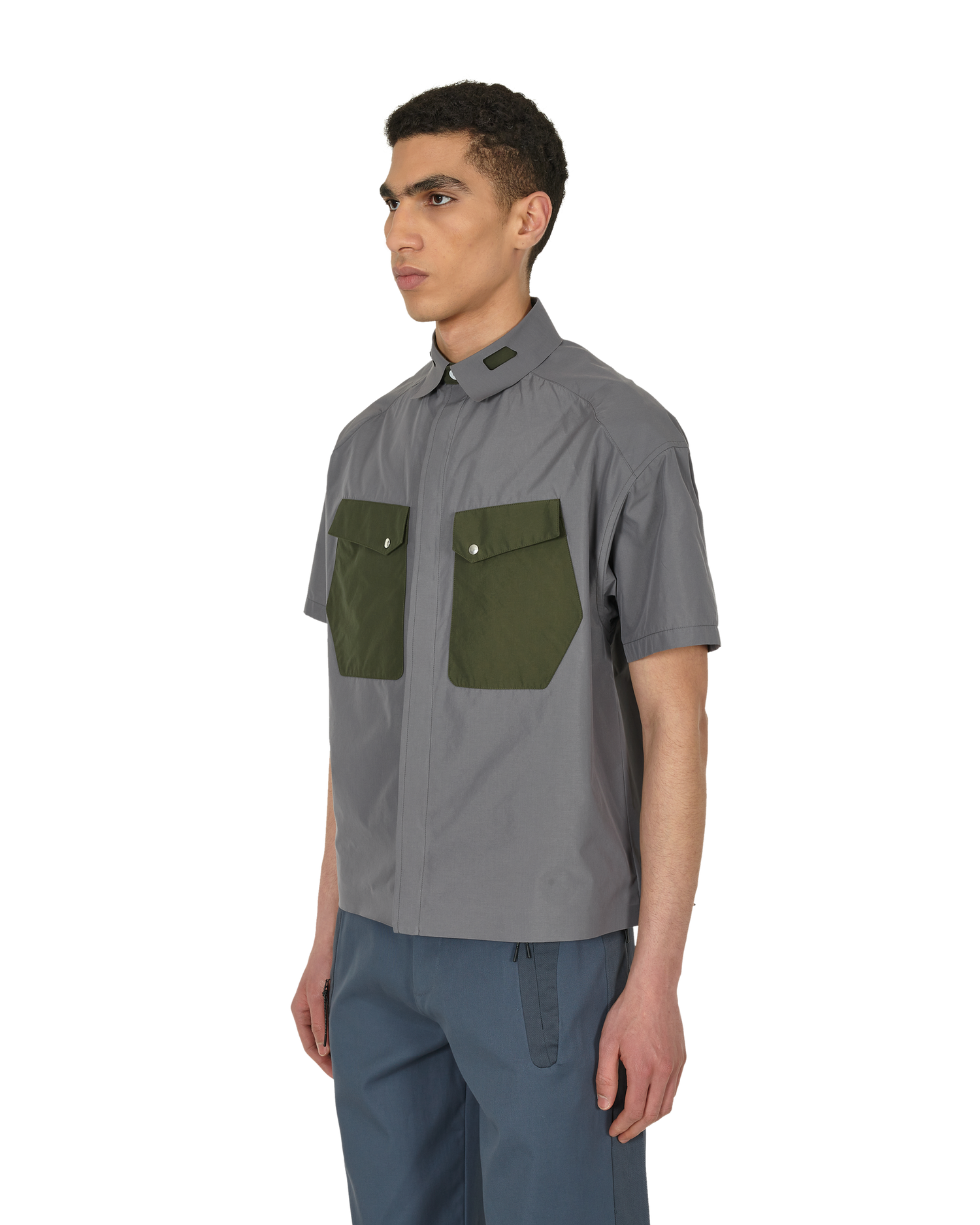 _J.L-A.L_ Cauter Shirt S/s J256250-S-Grey