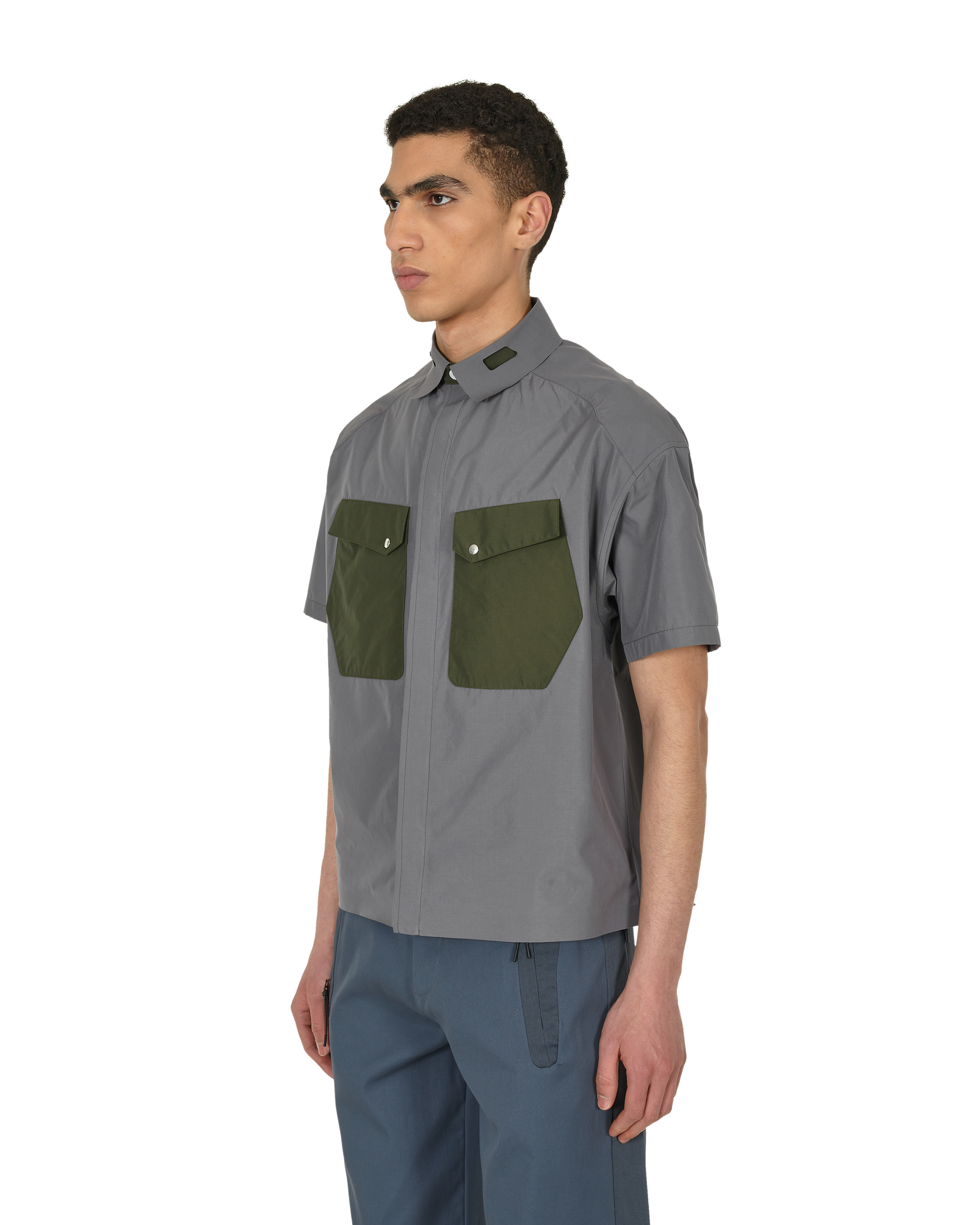 _J.L-A.L_ Cauter Shirt S/s J256250-S-Grey