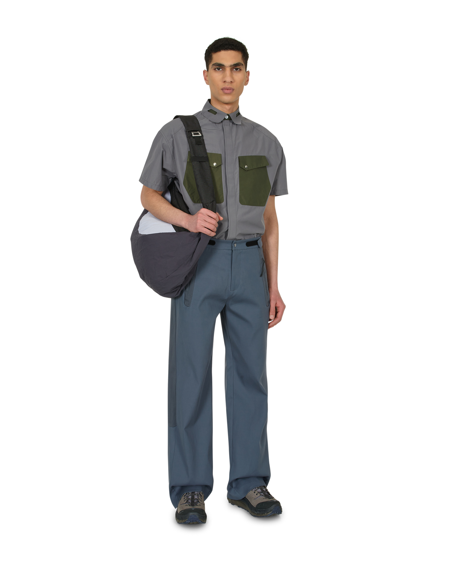 _J.L-A.L_ Cauter Shirt S/s J256250-S-Grey