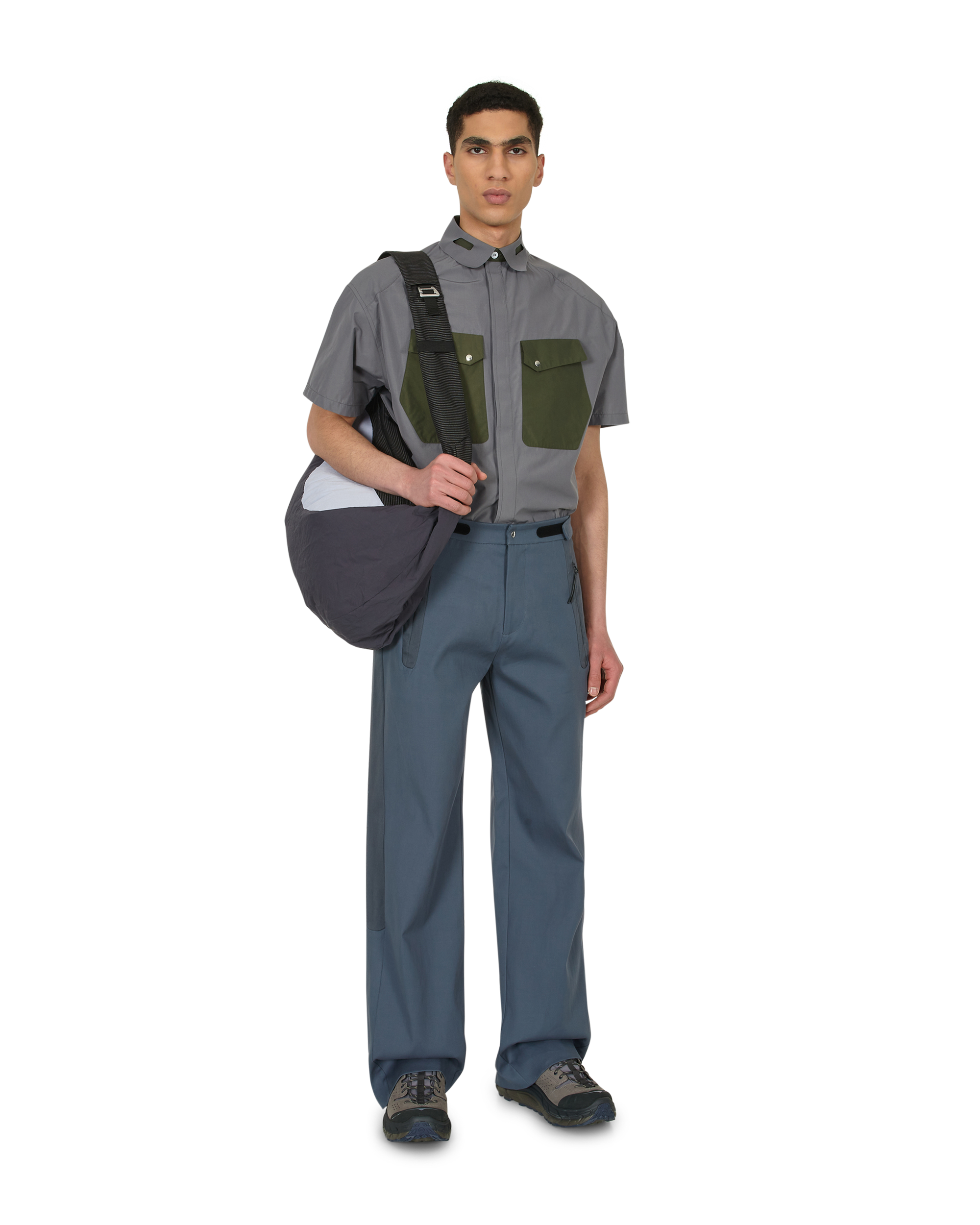 _J.L-A.L_ Cauter Shirt S/s J256250-S-Grey